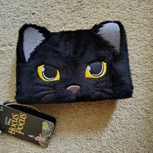 Black Cat Plush Pouch